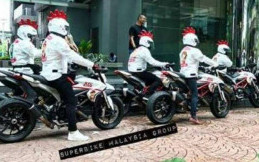 Keren, Delivery KFC di Malaysia Pakai Motor Ducati