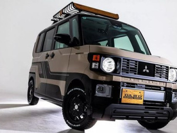 Modifikasi Mitsubishi Delica Mini, SUV Off-road Bergaya Retro
