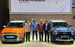 Citroen Merilis All-New C3 Aircross dan New E-C3 di GIIAS 2023