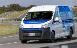 Toyota Jalani Uji Coba HiAce Hidrogen di Australia