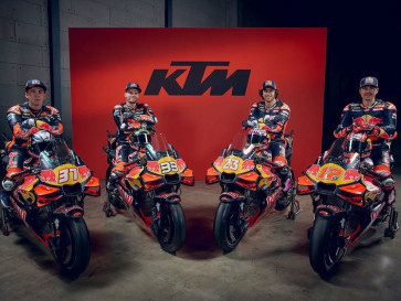 Red Bull KTM Luncurkan Livery Motor dan Jajaran Pembalap di MotoGP 2026
