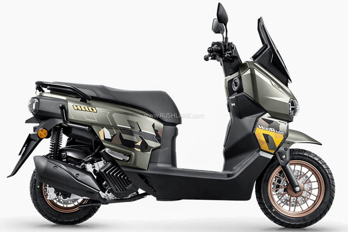 Honda HooRide 125, Skuter Matik Adventure Berdesain Unik