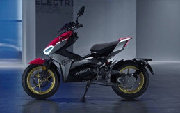 Kymco F9, Skuter Matik Listrik Bergaya Adventure