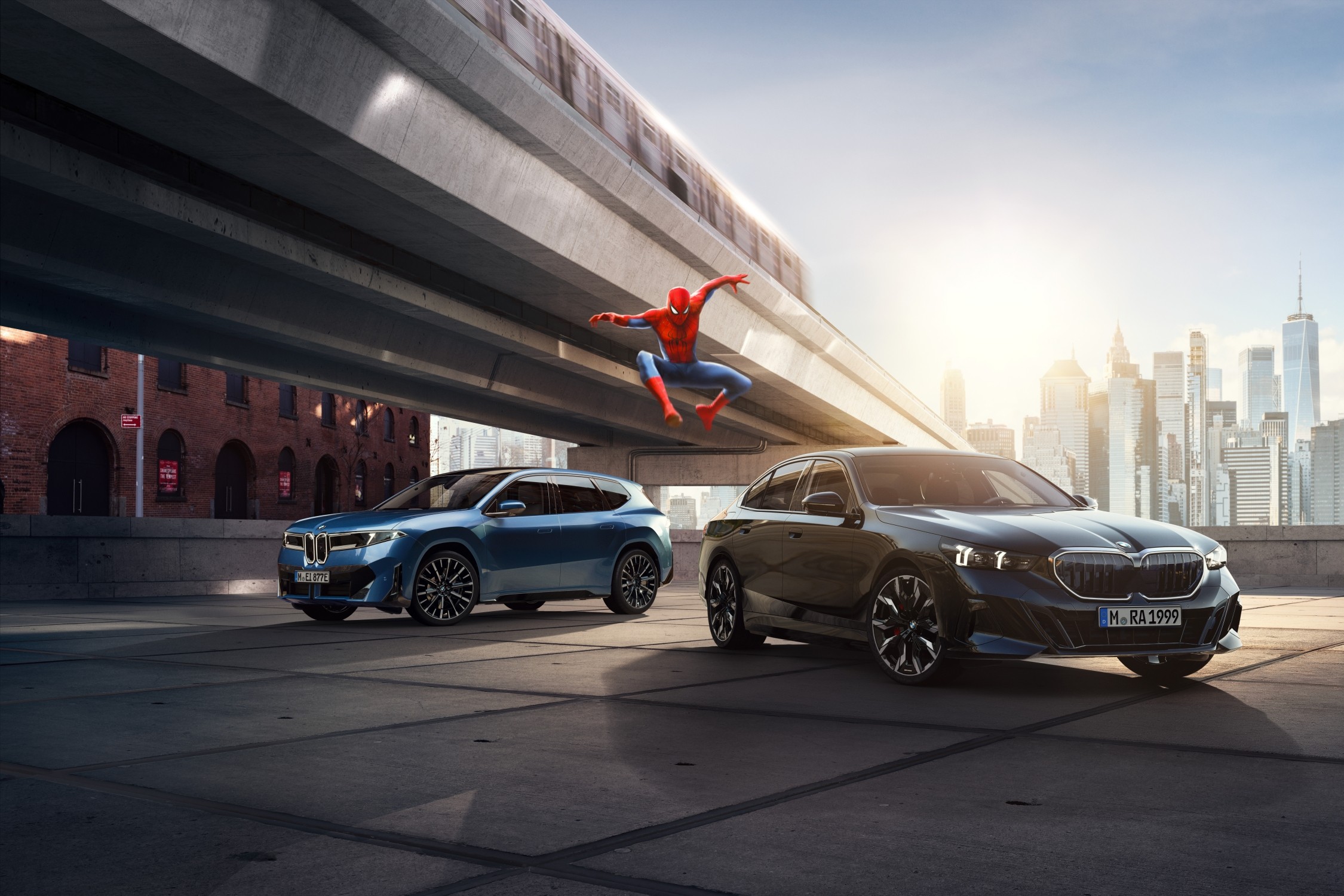 BMW iX3 Tampil Canggih di Spider-Man: Brand New Day