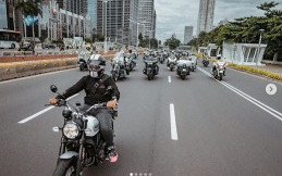 Edukasi Tertib Lalin, Polisi Gandeng 3 Ribu Bikers Riding Bareng