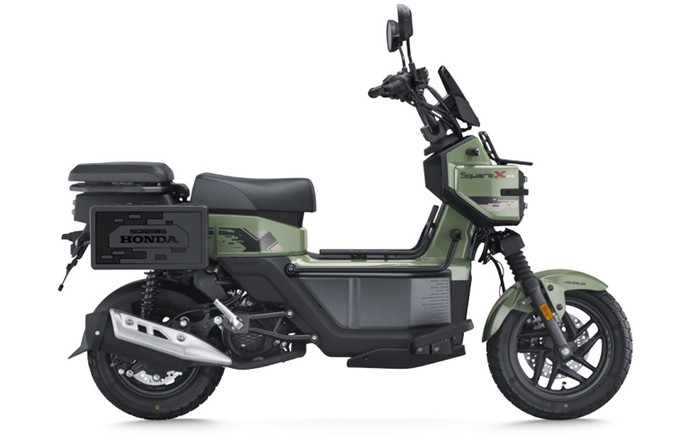 Honda Square X125 Siap Mengaspal, Skutik Unik Bergaya Petualang