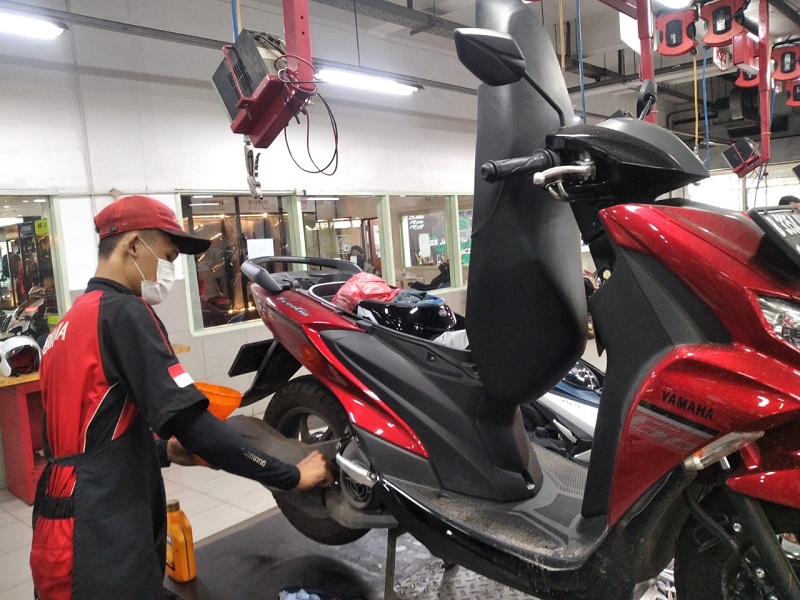 Cara Merawat Motor Tanpa Ribet di Bengkel Yamaha