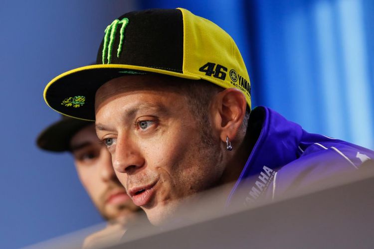 Rossi Siap Tampil Bela Movistar Yamaha di MotoGP Aragon