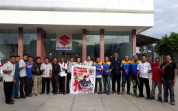 Komunitas Suzuki GSX 150 Touring 4 Provinsi di Pulau Sulawesi.