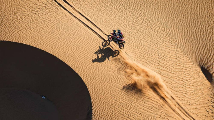 Tosha Schareina Sikat Daniel Sanders di SS9 Rally Dakar 2026