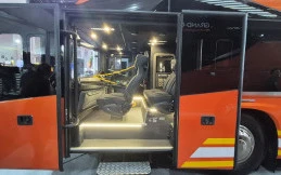Inovasi Karoseri Tentrem Bikin Bus dengan Pintu Double Pneumatic