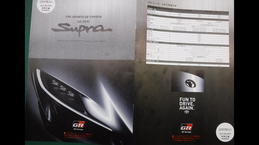 Bocor Brosur All New Toyota Supra 2018