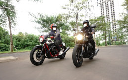 First Ride - Jajal Singkat Moto Guzzi V7 III Stone dan Racer