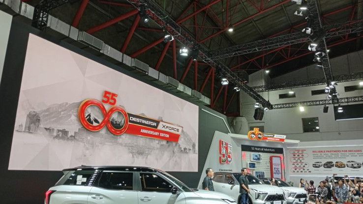Mitsubishi Hadirkan Destinator dan XForce 55th Anniversary