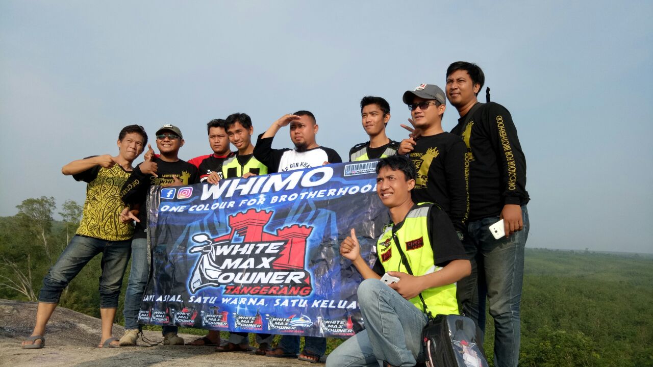 Komunitas Yamaha N-Max series Menjelajahi Tempat Wisata di Lampung