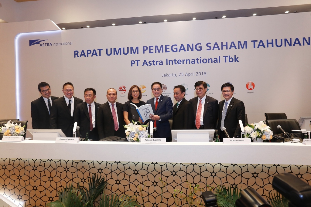 Gelar RUPST, Astra International Bagikan Dividen Rp 7,49 triliun