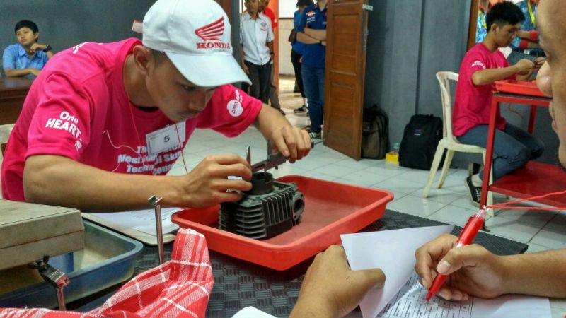 DAM Gelar Honda Technical Skill Contest di 9 Region Jawa Barat 