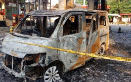 Daihatsu Gran Max Terbakar di SPBU Pertamina Jakarta Timur, Polisi Cari Pengemudi 