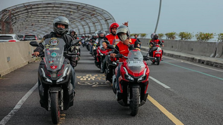 Komunitas PMHB Undang Belasan Klub Motor Rayakan Ultah ke-15, Ini Keseruannya