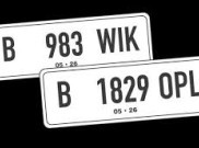 Segini Biaya Ganti Pelat Nomor Cantik Kendaraan