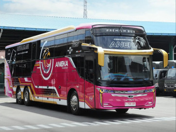PO Aneka Transport Tambah Bus Baru Pakai Bodi Skylander R25 Sky Fusion