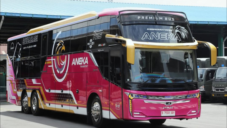 PO Aneka Transport Tambah Bus Baru Pakai Bodi Skylander R25 Sky Fusion