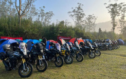 Lebih dari 400 Bikers CB150X Padati Jamnas ke-2 di Ciwidey Jawa Barat