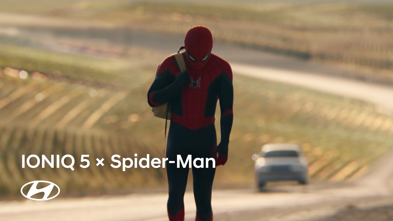 Iklan Hyundai Ionic 5 Kolaborasi dengan Spider-Man: No Way Home