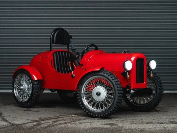 The Chelsea Rivet, Kendaraan Off-Road Mini Berdesain Nyentrik
