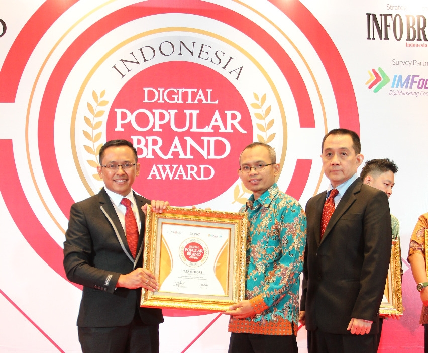 Tata Motors Sabet Penghargaan Digital Popular Brand Award 2018