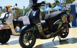 Modal Rp700 Ribu dari Barang Loak, Intip Modifikasi Yamaha Fazzio Dana Pelajar Ini