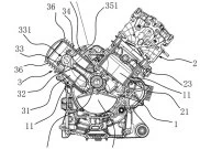 QJMotor Patenkan Mesin Unik, V-Twin Tapi Single Silinder