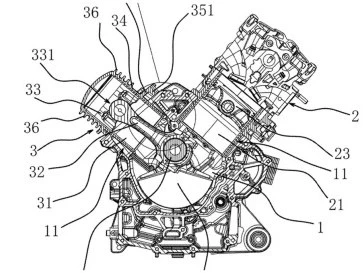 QJMotor Patenkan Mesin Unik, V-Twin Tapi Single Silinder