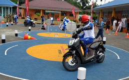 Ini Fungsi 3 Zona di Safety Riding Lab AHM