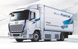 Truk Berbahan Bakar Hidrogen Hyundai XCient Debut di Timur Tengah