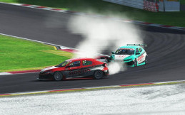 Gilbert Eman Sabet Podium Rookie Pertama Honda Racing Simulator Championship