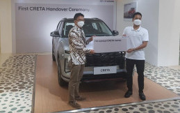Kemalingan Mobil, Atlet Bulu Tangkis Ini jadi Konsumen Pertama Hyundai Creta