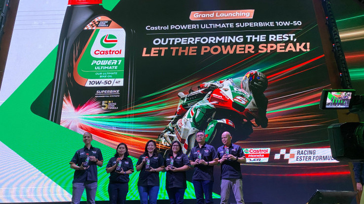  Castrol Gandeng Johann Zarco, Luncurkan Oli untuk Motor 250 Cc