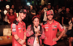 Ducati Indonesia Boyong Bagnaia dan Bastianini Sapa Penggemar di Jakarta
