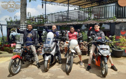 Lepas Penat, LA 32 Riders Motoran ke Cikereteg