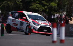 Apa Kata Toyota Team Indonesia Tentang Performa Agya di Balap Gymkhana?