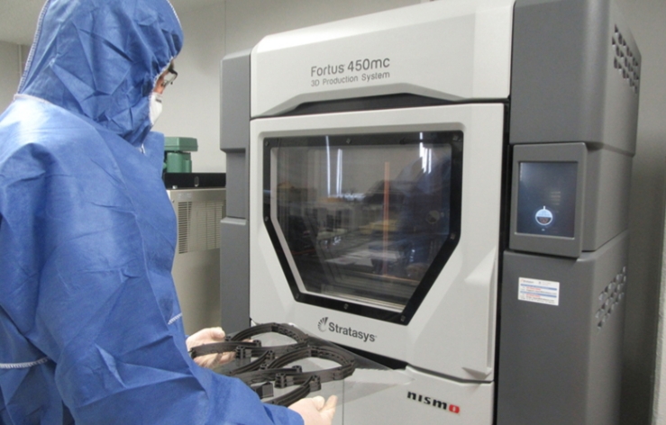 NISMO Buat Face Shield Dengan Teknologi 3D