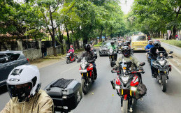 Bersikap Bijak Menggunakan Sepeda Motor Saat Berkendara di Tengah Kemacetan