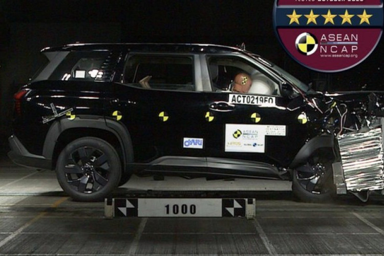 Mitsubishi Destinator Lolos Uji Tabrak ASEAN NCAP, Dapat 5 Bintang!
