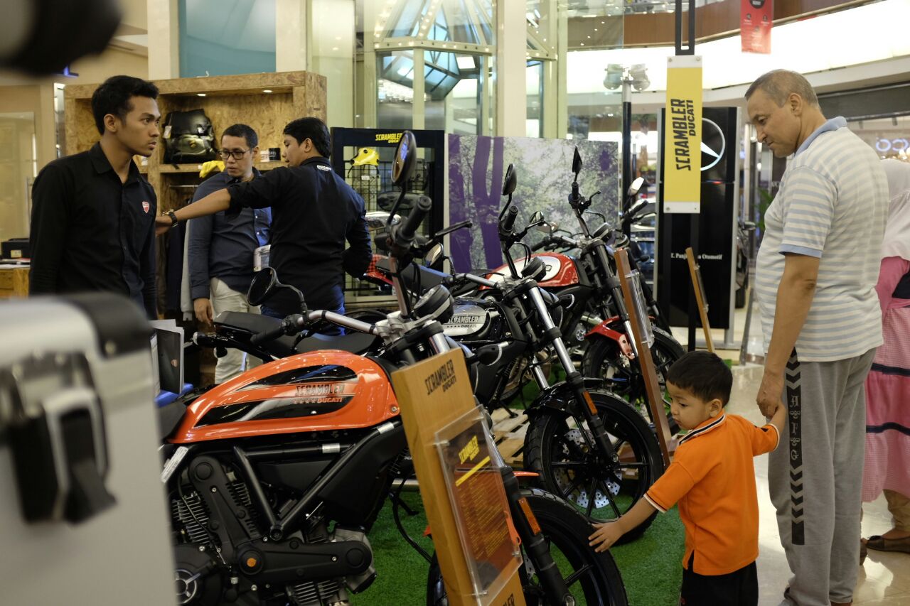 Ducati Indonesia Buka Pameran Promo Akhir Tahun di Pondok Indah Mall