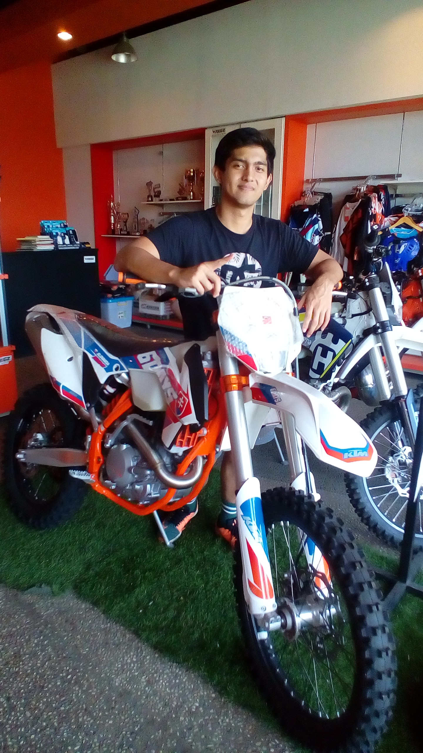 Farhan Hendro Berharap Masuk 20 Besar MXGP Pangkal Pinang Awal Maret 2017
