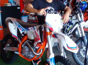 Farhan Hendro Berharap Masuk 20 Besar MXGP Pangkal Pinang Awal Maret 2017