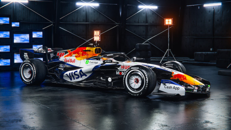 Visa Cash App Racing Bulls Tampil Dominasi Warna Putih Hadapi F1 2026