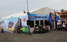 Federal Oil Buka Posko Mudik untuk Pengendara Motor di Indramayu