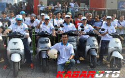 Komunitas Viar E-moto Community (VEC) Dukung Kegiatan PLN